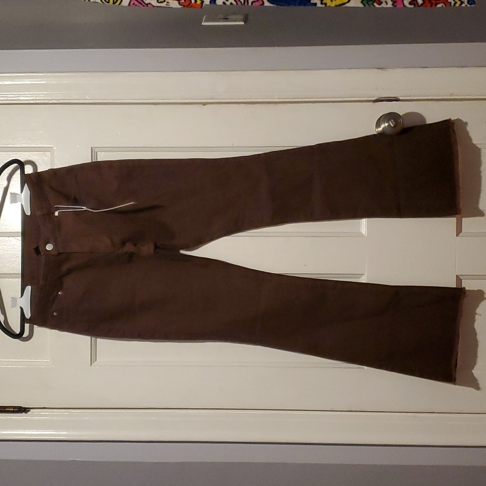 NWT Brown Flare Jeans